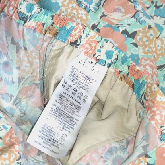 Gucci Multicolor Liberty London Edition Floral Print Shorts - Picture 8 of 11